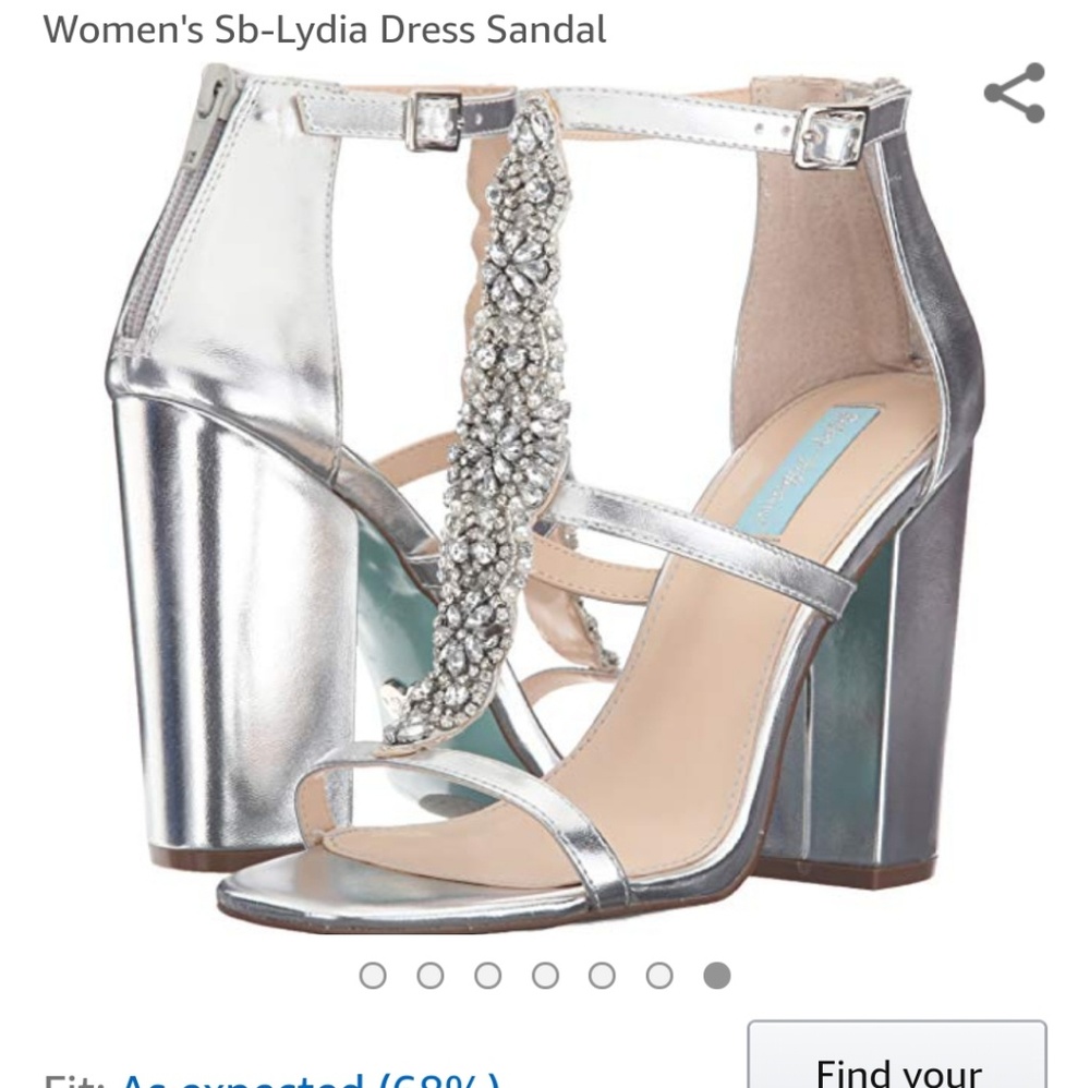 Blue by Betsey Johnson Lydia Heel